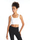 U-Neck Straight Strap Women's Crop